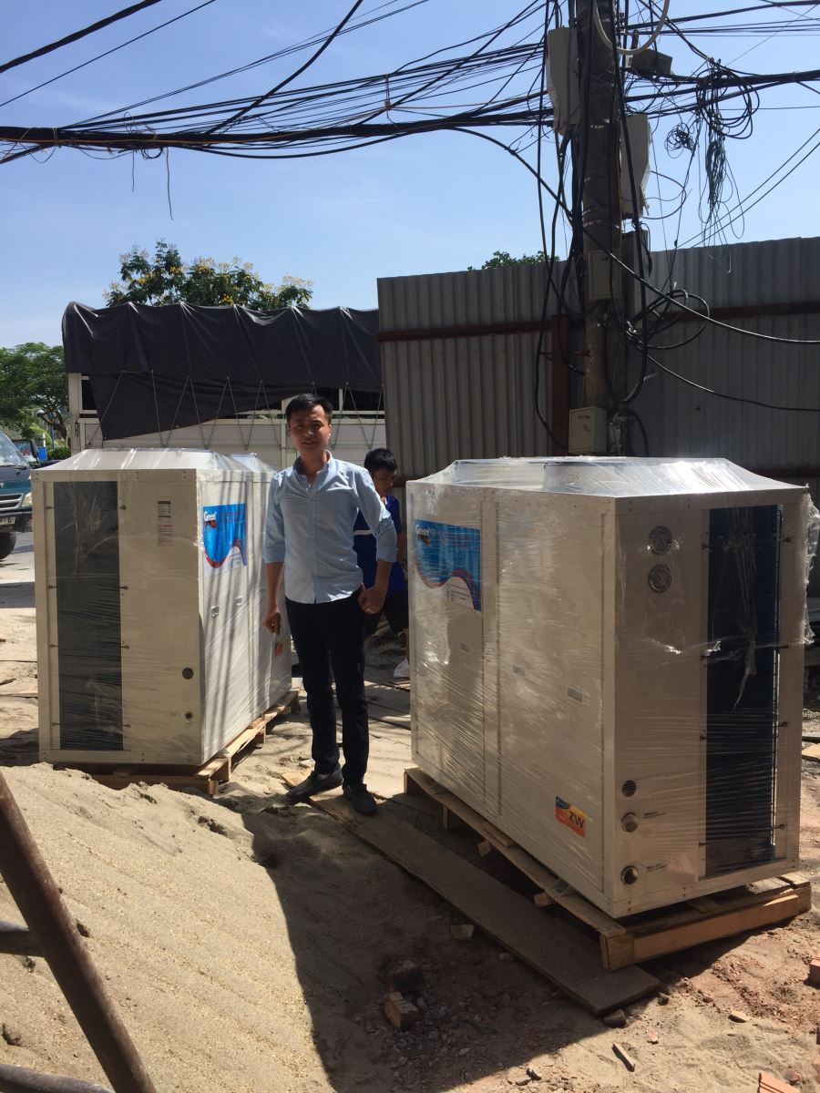 Cung cấp máy bơm nhiệt công nghiệp tại Hải Phòng - Ảnh 1