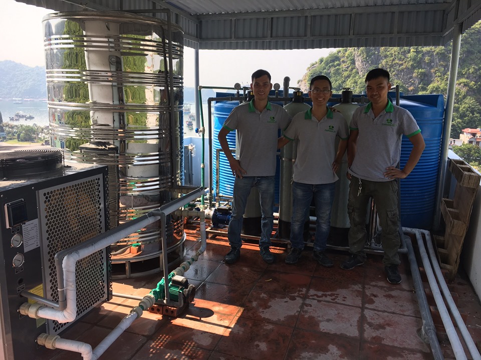 Tư vấn- lắp đặt hệ thống máy nước nóng trung tâm Heat Pump cho các dự án công trình xây dựng tại Hải Phòng - Ảnh 1