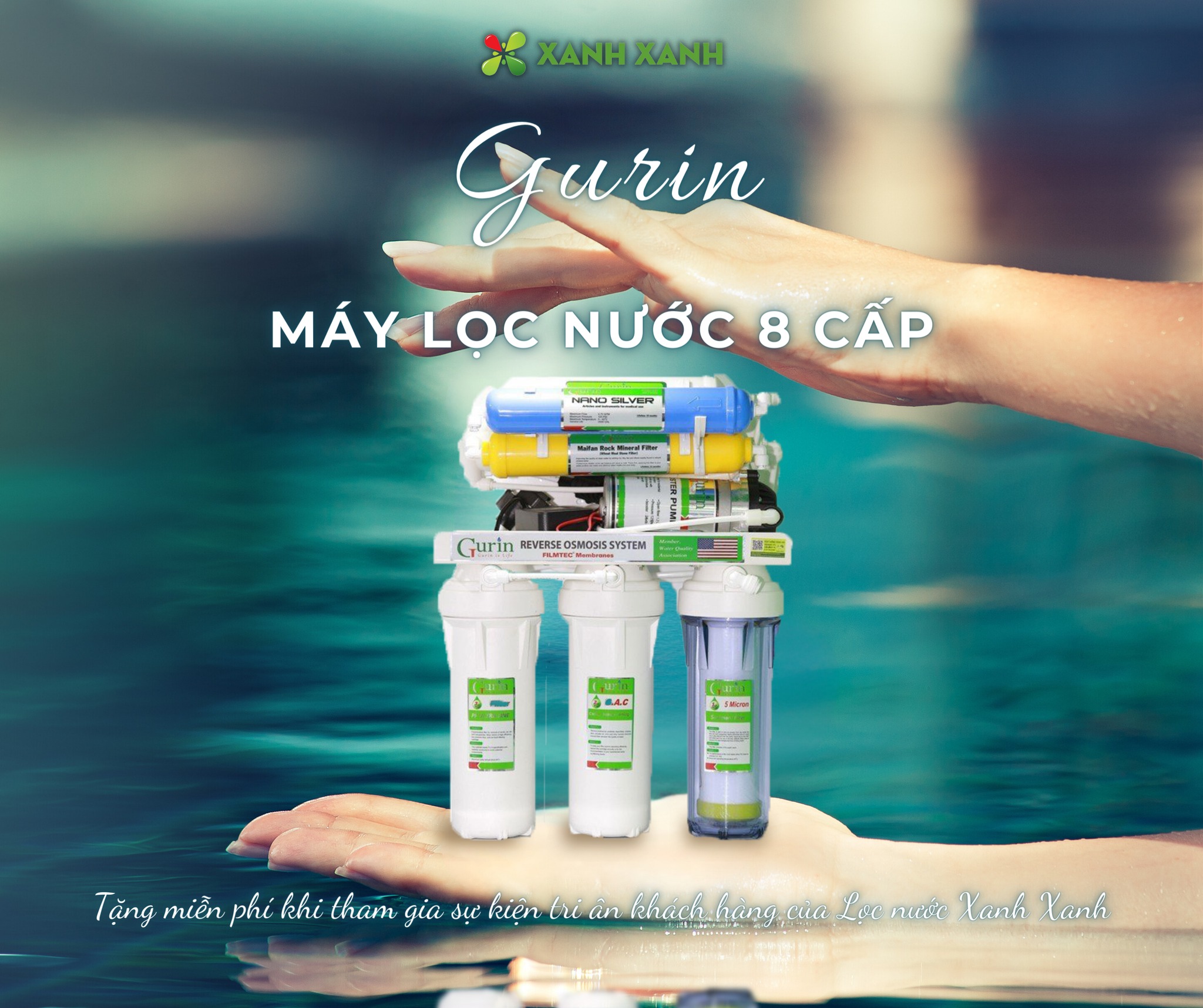 Máy lọc nước Gurin tại Hải Phòng