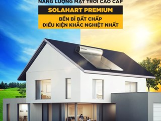 MÁY NƯỚC NÓNG NĂNG LƯỢNG MẶT TRỜI SOLAHART PREMIUM CAO CẤP TẠI HẢI PHÒNG
