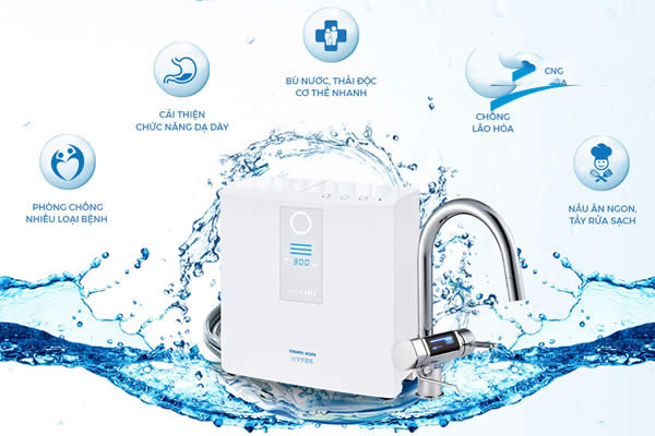 Máy điện giải ion kiềm giá tốt tại Hải Phòng