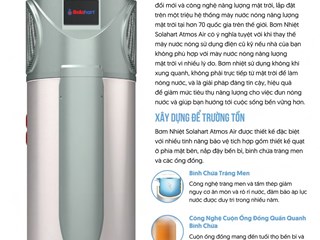 Các dòng Máy Bơm Nhiệt Solahart Atmos Air giá tốt tại Hải Phòng