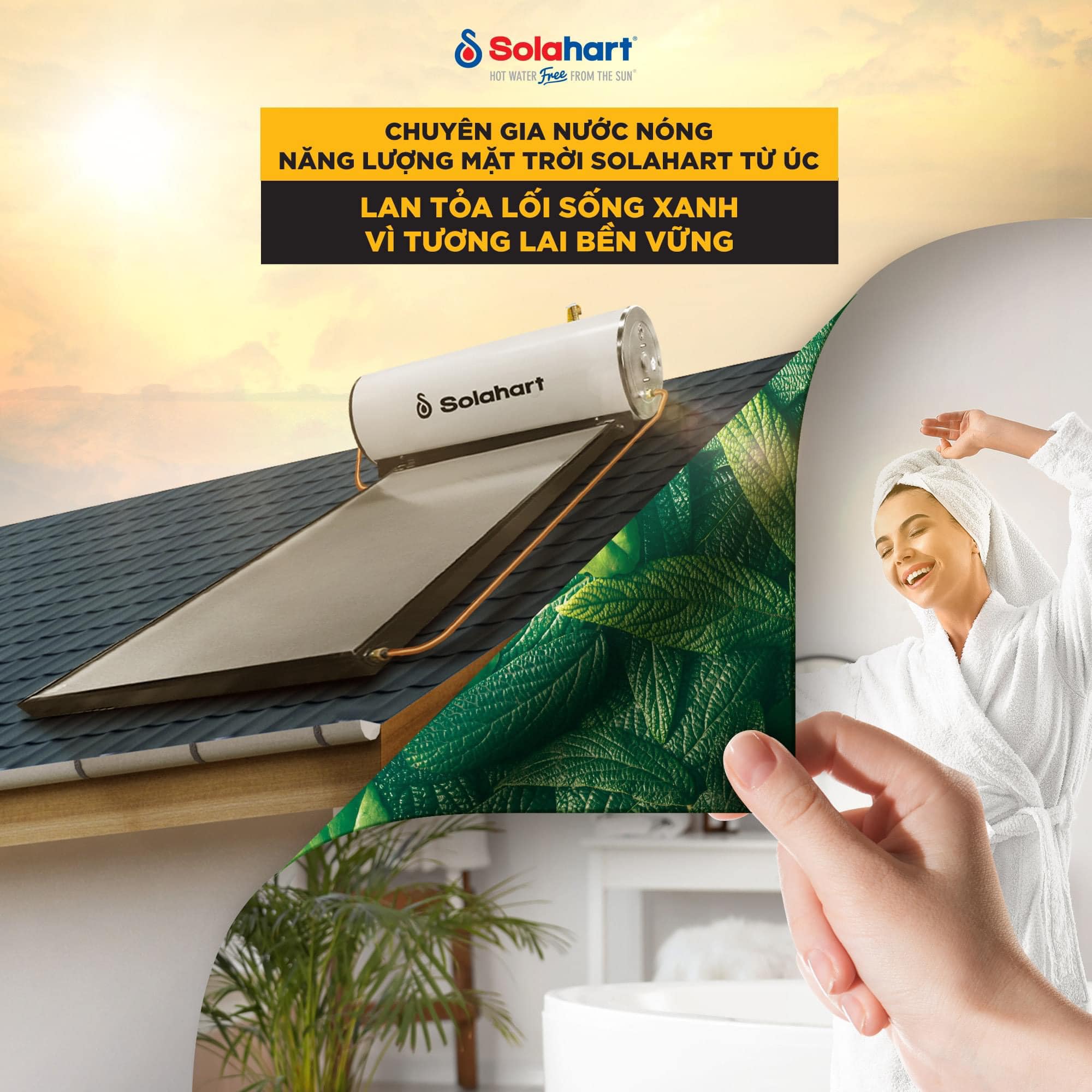 Solahart - sử dụng năng lượng sạch cho ngôi nhà của bạn