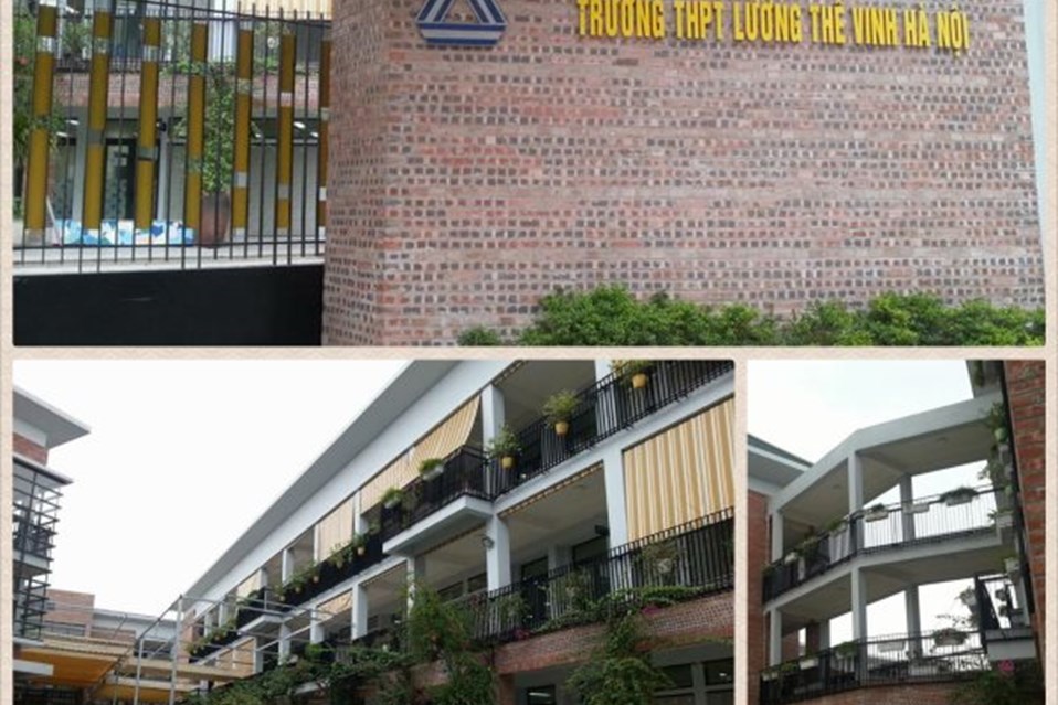 Dự án nước sạch cho trường học: Dây chuyền lọc nước 250lit/h tại trường THPT Lương Thế Vinh