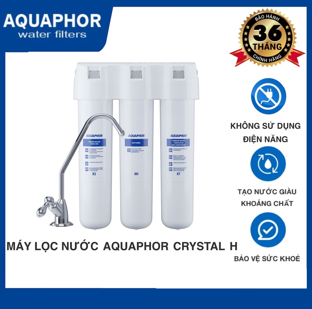 Phân phối và lắp đặt máy lọc nước công nghệ Nano Aquaphor Crystal H tại Hải Phòng