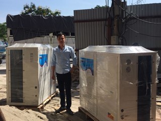 Cung cấp máy bơm nhiệt Green Heat tại Quảng Ninh