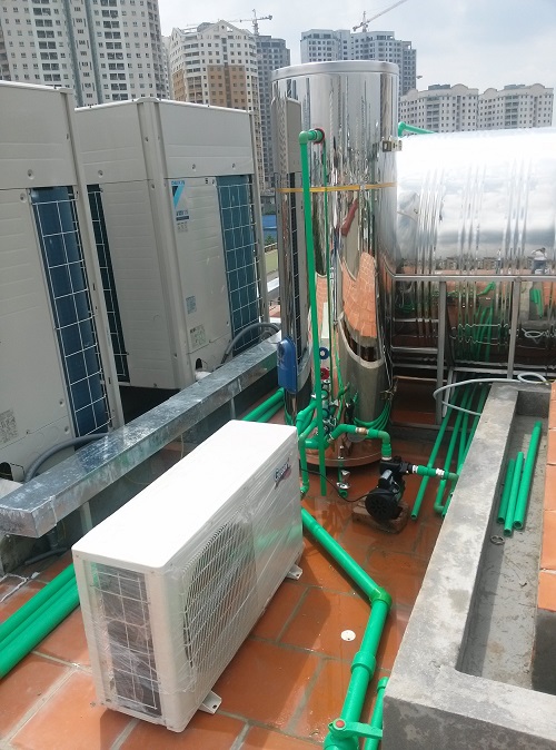 Lắp đặt thiết bị máy bơm nhiệt tại Hải Dương