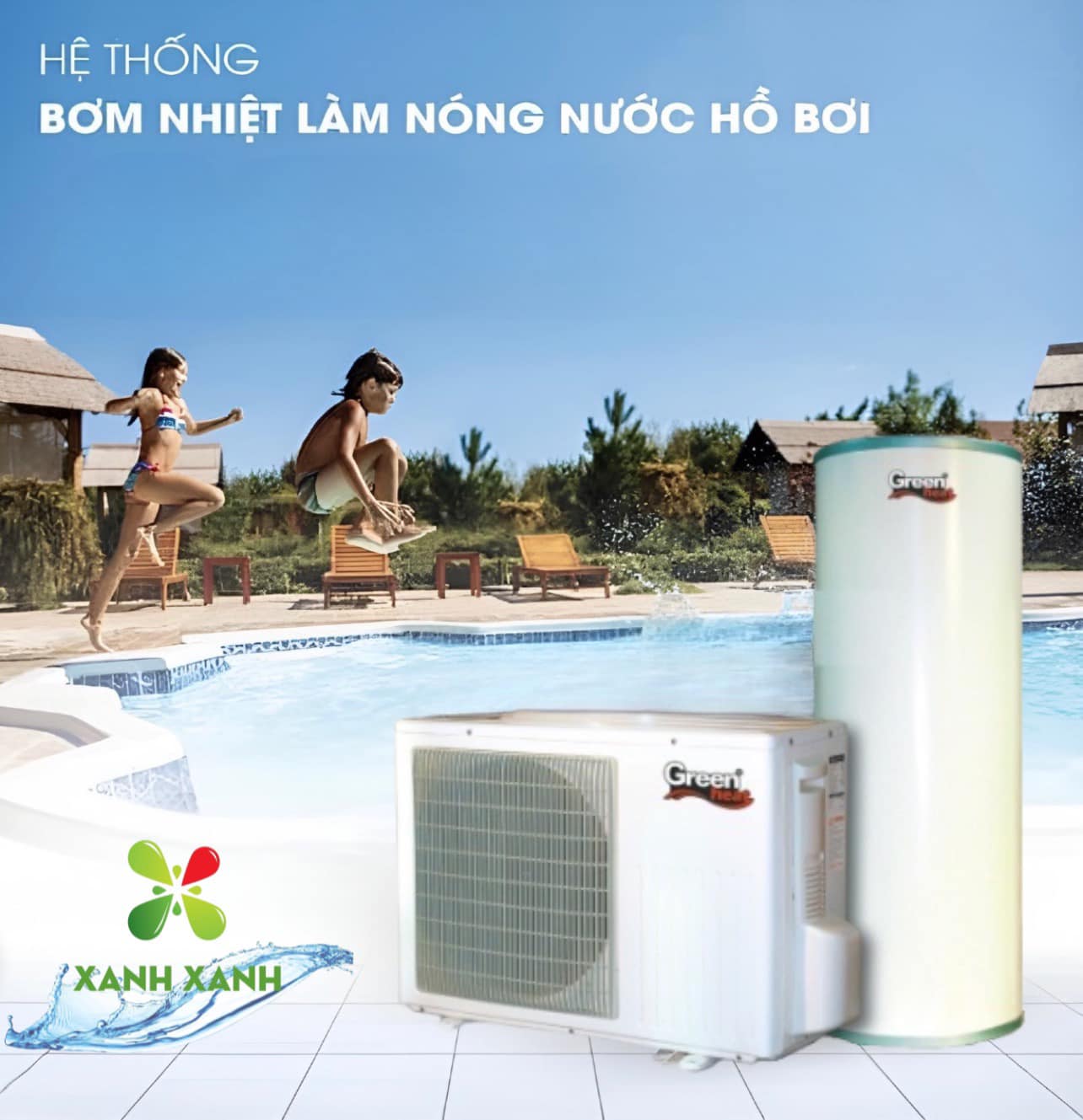 TẠI SAO NÊN LẮP ĐẶT HỆ THỐNG HEATPUMP CHO BỂ BƠI