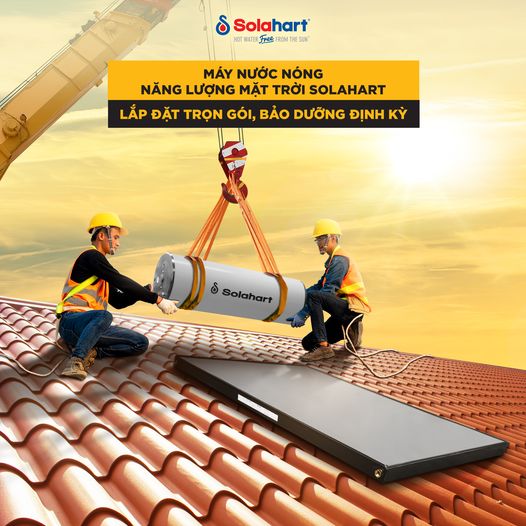 Hệ thống nước nóng năng lượng mặt trời Solahart hoạt động như thế nào?