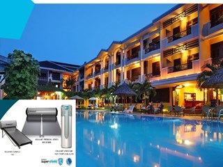 Cung cấp nước nóng cho biệt thự với hệ thống máy bơm nhiệt Heat Pump