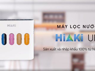 Lắp đặt máy lọc nước HIAKI UF uống trực tiếp tại vòi (công suất 120lit/h) cho mô hình cafe, tiệm pha chế tại Hải Phòng