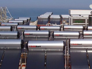 Phân phối máy nước nóng năng lượng mặt trời SOLAHART SUNHEAT tại Hải Phòng